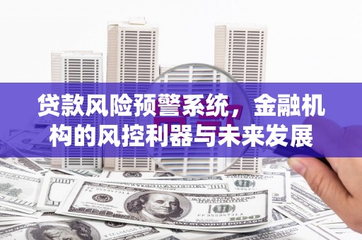 凌河贷款风险预警系统，金融机构的风控利器与未来发展