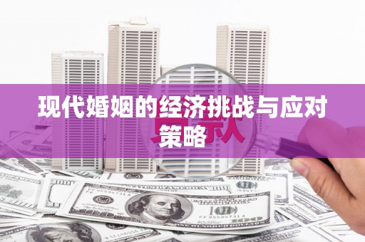 凌河现代婚姻的经济挑战与应对策略
