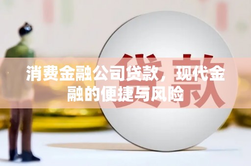 凌河消费金融公司贷款，现代金融的便捷与风险
