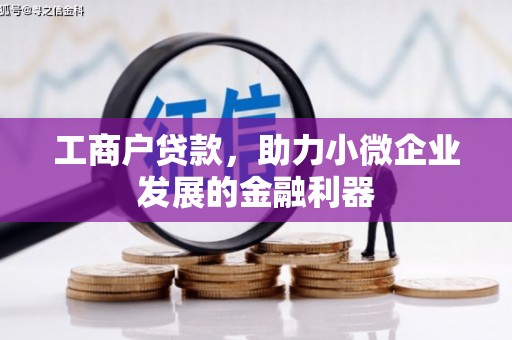 凌河工商户贷款，助力小微企业发展的金融利器