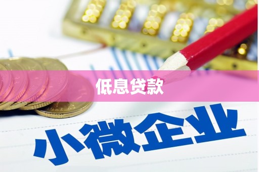 凌河低息贷款