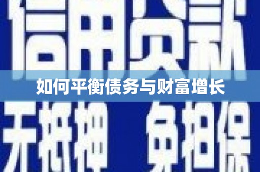 凌河如何平衡债务与财富增长